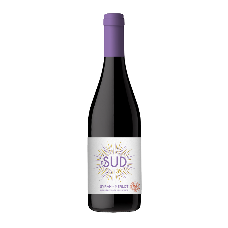 DU SUD ROUGE ( SYRAH MERLOT )