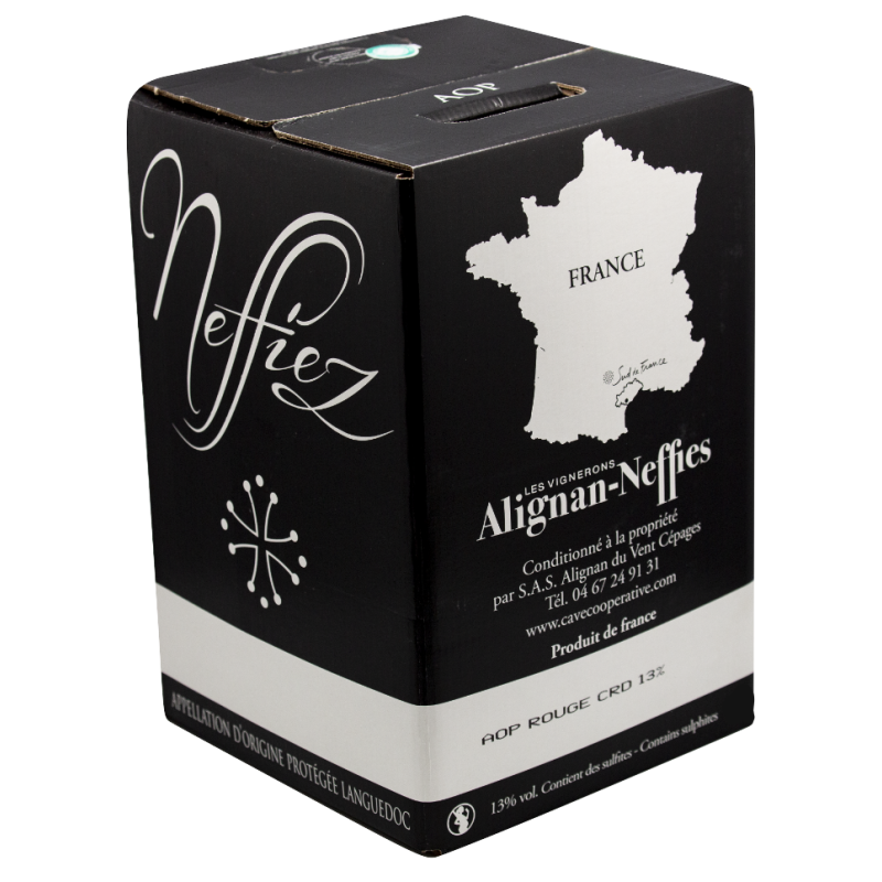 Vin rouge « BIB AOP » AOP Coteaux du Languedoc